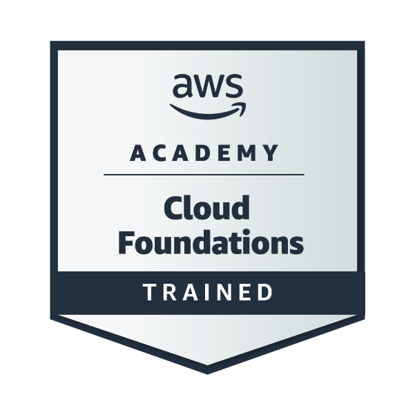 AWS Academy Graduate: Cloud Foundations certificate preview